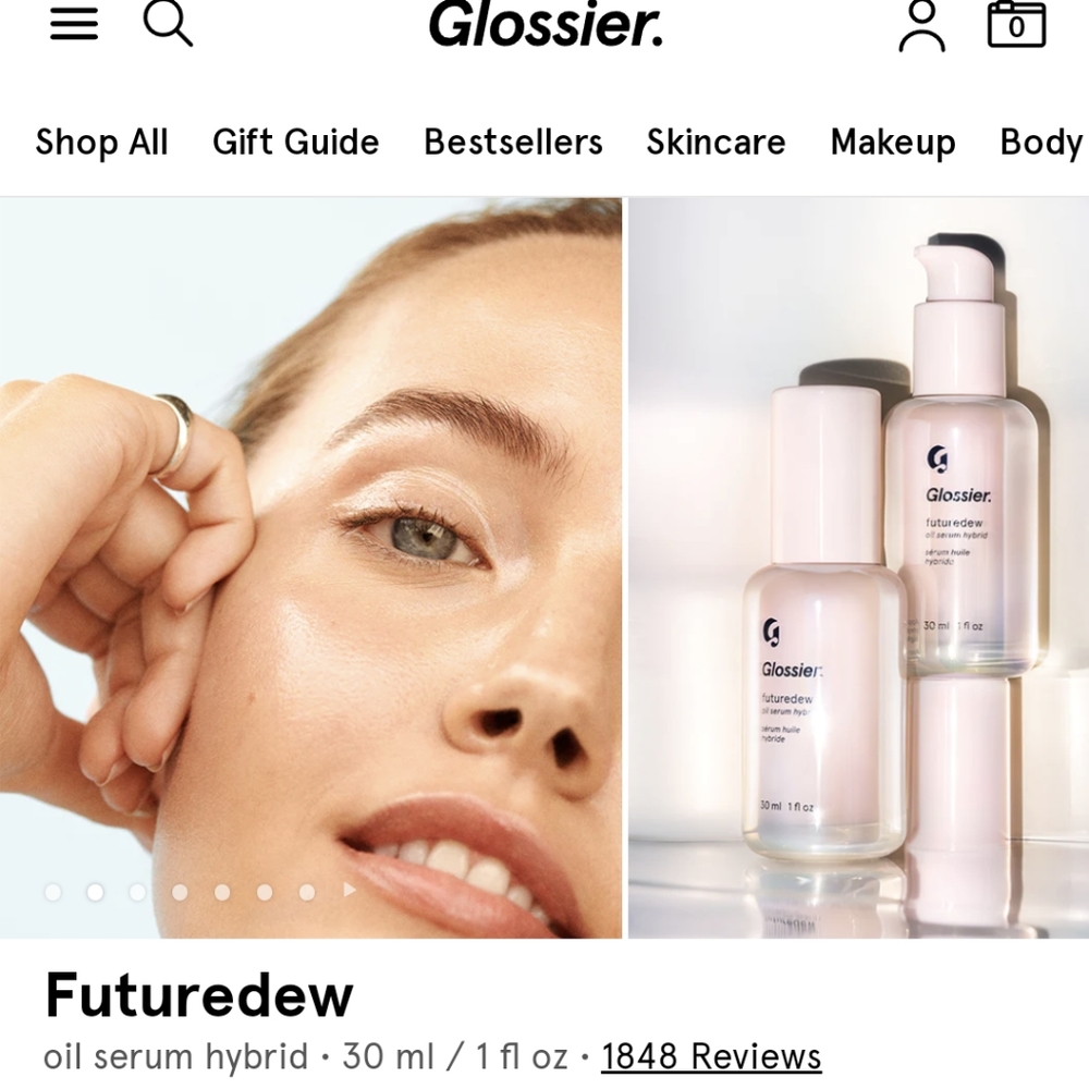 Glossier Futuredew Serum new in box